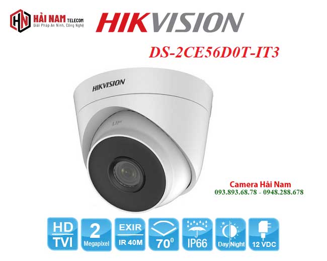 camera Hikvision DS 2CE56D0T IT3 chinh hang