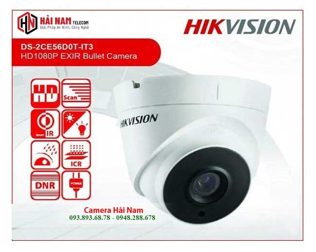 Camera Hikvision DS-2CE56D0T-IT3 2MP
