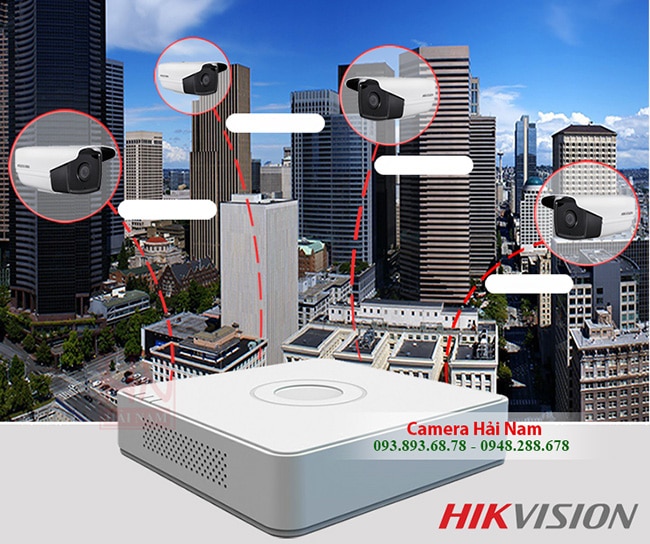 Đầu ghi hình Hikvision 16 Kênh DS-7116HQHI-K1 Hybrid 3MP Turbo 4.0 H.265 Pro+