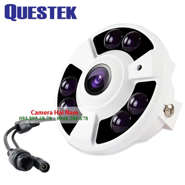 Camera Questek One QOB-4172AHD 1.3MP HD 960P dạng Mắt Cá góc siêu rộng 175° [GIẢM GIÁ 40%]