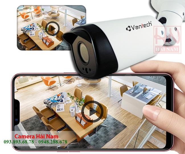 Camera Vantech VP-6022DTV 4.0MP Siêu nét, Hồng ngoại 50m, hỗ trợ chuẩn nén H.265+