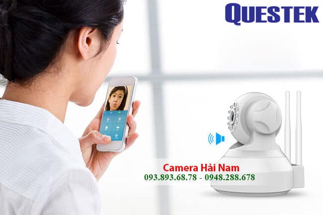 Camera Questek wifi QOB-905HW 1MP 720P HD Hồng ngoại 15m, Hỗ trợ Cloud