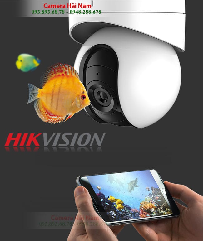 Camera Hikvision DS-2CV2Q21FD-IW 2M Full HD 1080P, Xoay 360, Góc Rộng
