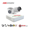 Bộ 2 Mắt Camera Hikvision 2.0MP Full HD 1080P chính hãng