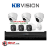 Trọn bộ 6 Camera KBvision 2MP