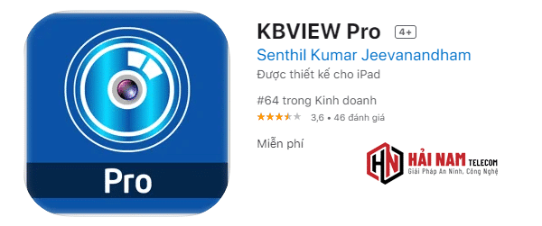 Tải KBVIEW Pro cho máy tính PC, điện thoại Android hoặc IOS