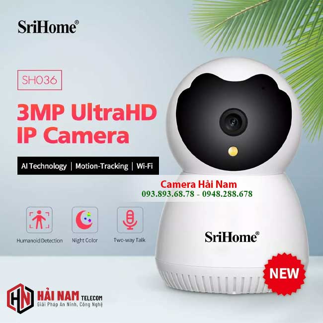 Camera Srihome 3MP SH036