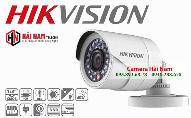 Trọn bộ 5 Camera Hikvision 1MP